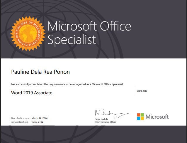 Microsoft Certification